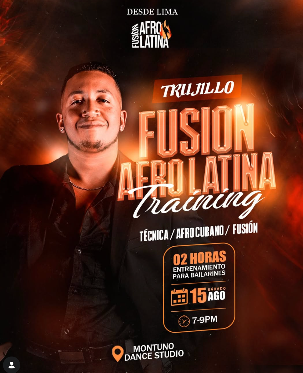 Afiche de taller Montuno